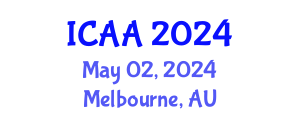 International Conference on Aeronautics and Aeroengineering (ICAA) May 02, 2024 - Melbourne, Australia