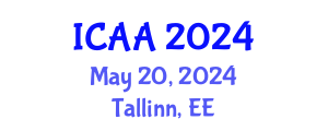 International Conference on Aeronautics and Aeroengineering (ICAA) May 20, 2024 - Tallinn, Estonia