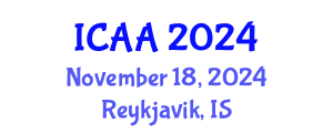 International Conference on Aeronautics and Aeroengineering (ICAA) November 18, 2024 - Reykjavik, Iceland