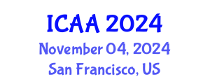 International Conference on Aeronautics and Aeroengineering (ICAA) November 04, 2024 - San Francisco, United States