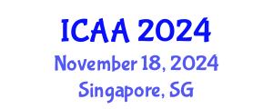 International Conference on Aeronautics and Aeroengineering (ICAA) November 18, 2024 - Singapore, Singapore