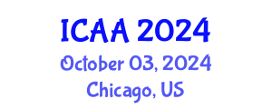 International Conference on Aeronautics and Aeroengineering (ICAA) October 03, 2024 - Chicago, United States