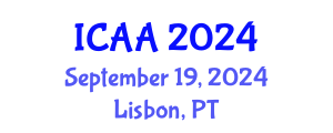 International Conference on Aeronautics and Aeroengineering (ICAA) September 19, 2024 - Lisbon, Portugal