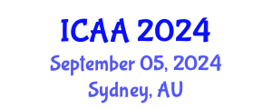 International Conference on Aeronautics and Aeroengineering (ICAA) September 05, 2024 - Sydney, Australia