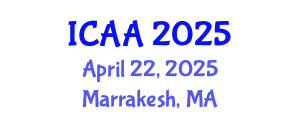 International Conference on Aeronautics and Aeroengineering (ICAA) April 22, 2025 - Marrakesh, Morocco