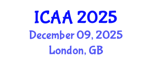 International Conference on Aeronautics and Aeroengineering (ICAA) December 09, 2025 - London, United Kingdom