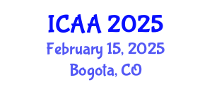 International Conference on Aeronautics and Aeroengineering (ICAA) February 15, 2025 - Bogota, Colombia