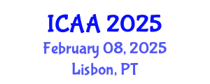 International Conference on Aeronautics and Aeroengineering (ICAA) February 08, 2025 - Lisbon, Portugal