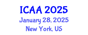 International Conference on Aeronautics and Aeroengineering (ICAA) January 28, 2025 - New York, United States