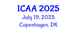 International Conference on Aeronautics and Aeroengineering (ICAA) July 19, 2025 - Copenhagen, Denmark