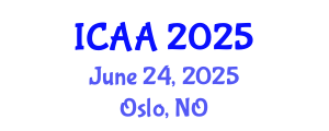 International Conference on Aeronautics and Aeroengineering (ICAA) June 24, 2025 - Oslo, Norway