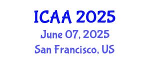 International Conference on Aeronautics and Aeroengineering (ICAA) June 07, 2025 - San Francisco, United States