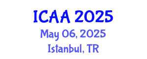 International Conference on Aeronautics and Aeroengineering (ICAA) May 06, 2025 - Istanbul, Turkey