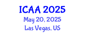 International Conference on Aeronautics and Aeroengineering (ICAA) May 20, 2025 - Las Vegas, United States