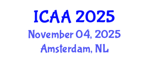 International Conference on Aeronautics and Aeroengineering (ICAA) November 04, 2025 - Amsterdam, Netherlands