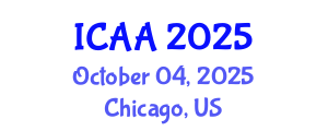 International Conference on Aeronautics and Aeroengineering (ICAA) October 04, 2025 - Chicago, United States
