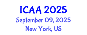 International Conference on Aeronautics and Aeroengineering (ICAA) September 09, 2025 - New York, United States