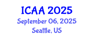International Conference on Aeronautics and Aeroengineering (ICAA) September 06, 2025 - Seattle, United States