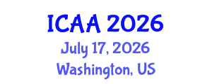 International Conference on Aeronautics and Aeroengineering (ICAA) July 17, 2026 - Washington, United States International Conference on Aeronautics and Aeroengineering (ICAA) July 17, 2026 - Washington, United States