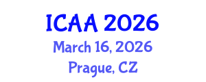 International Conference on Aeronautics and Aeroengineering (ICAA) March 16, 2026 - Prague, Czechia International Conference on Aeronautics and Aeroengineering (ICAA) March 16, 2026 - Prague, Czechia