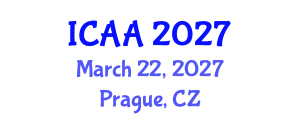 International Conference on Aeronautics and Aeroengineering (ICAA) March 22, 2027 - Prague, Czechia