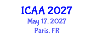 International Conference on Aeronautics and Aeroengineering (ICAA) May 17, 2027 - Paris, France