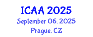 International Conference on Aeronautics and Astronautics (ICAA) September 06, 2025 - Prague, Czechia