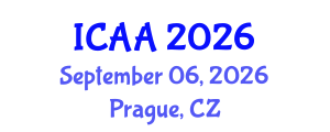 International Conference on Aeronautics and Astronautics (ICAA) September 06, 2026 - Prague, Czechia