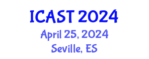 International Conference on Aerosol Science and Technology (ICAST) April 25, 2024 - Seville, Spain