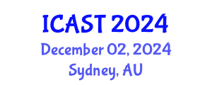 International Conference on Aerosol Science and Technology (ICAST) December 02, 2024 - Sydney, Australia