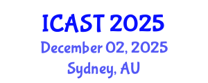 International Conference on Aerosol Science and Technology (ICAST) December 02, 2025 - Sydney, Australia
