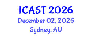 International Conference on Aerosol Science and Technology (ICAST) December 02, 2026 - Sydney, Australia International Conference on Aerosol Science and Technology (ICAST) December 02, 2026 - Sydney, Australia