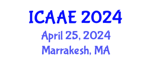 International Conference on Aerospace and Aviation Engineering (ICAAE) April 25, 2024 - Marrakesh, Morocco