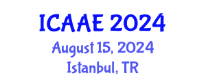 International Conference on Aerospace and Aviation Engineering (ICAAE) August 15, 2024 - Istanbul, Turkey