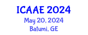 International Conference on Aerospace and Aviation Engineering (ICAAE) May 20, 2024 - Batumi, Georgia