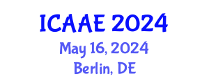International Conference on Aerospace and Aviation Engineering (ICAAE) May 16, 2024 - Berlin, Germany