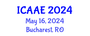 International Conference on Aerospace and Aviation Engineering (ICAAE) May 16, 2024 - Bucharest, Romania
