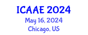 International Conference on Aerospace and Aviation Engineering (ICAAE) May 16, 2024 - Chicago, United States