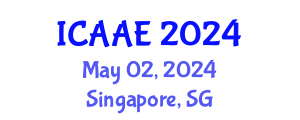 International Conference on Aerospace and Aviation Engineering (ICAAE) May 02, 2024 - Singapore, Singapore