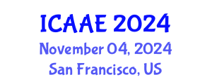 International Conference on Aerospace and Aviation Engineering (ICAAE) November 04, 2024 - San Francisco, United States