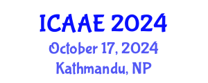 International Conference on Aerospace and Aviation Engineering (ICAAE) October 17, 2024 - Kathmandu, Nepal