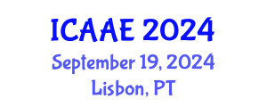International Conference on Aerospace and Aviation Engineering (ICAAE) September 19, 2024 - Lisbon, Portugal