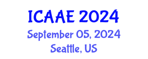 International Conference on Aerospace and Aviation Engineering (ICAAE) September 05, 2024 - Seattle, United States