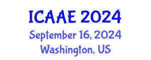 International Conference on Aerospace and Aviation Engineering (ICAAE) September 16, 2024 - Washington, United States