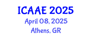 International Conference on Aerospace and Aviation Engineering (ICAAE) April 08, 2025 - Athens, Greece