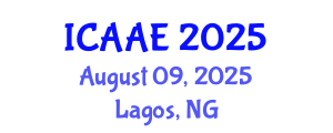 International Conference on Aerospace and Aviation Engineering (ICAAE) August 09, 2025 - Lagos, Nigeria