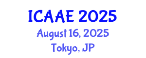 International Conference on Aerospace and Aviation Engineering (ICAAE) August 16, 2025 - Tokyo, Japan