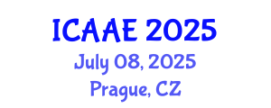 International Conference on Aerospace and Aviation Engineering (ICAAE) July 08, 2025 - Prague, Czechia