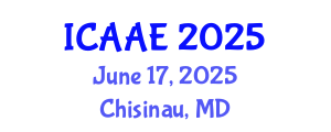 International Conference on Aerospace and Aviation Engineering (ICAAE) June 17, 2025 - Chisinau, Republic of Moldova