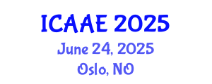 International Conference on Aerospace and Aviation Engineering (ICAAE) June 24, 2025 - Oslo, Norway